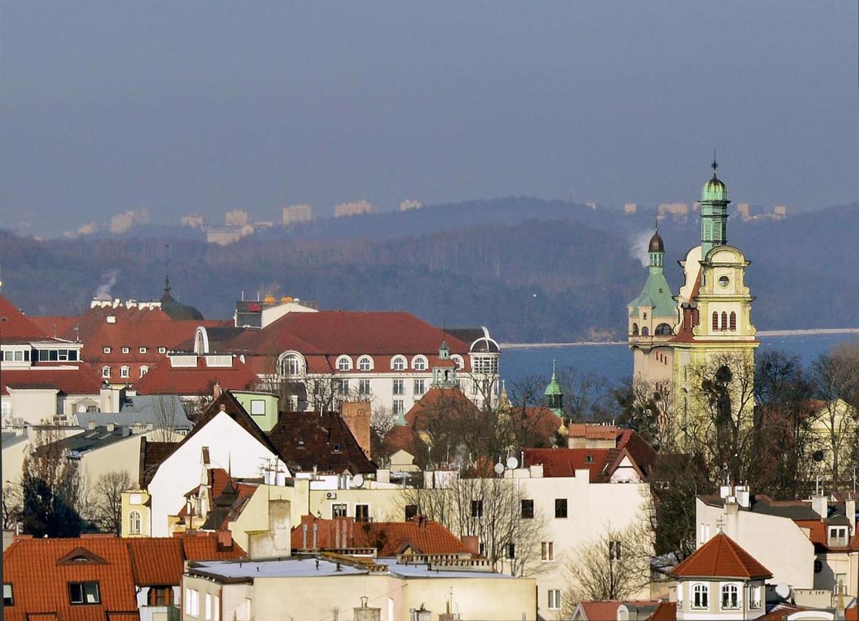 Pokoje Przy Plazy Z Widokiem Na Morze Sopot Exterior foto