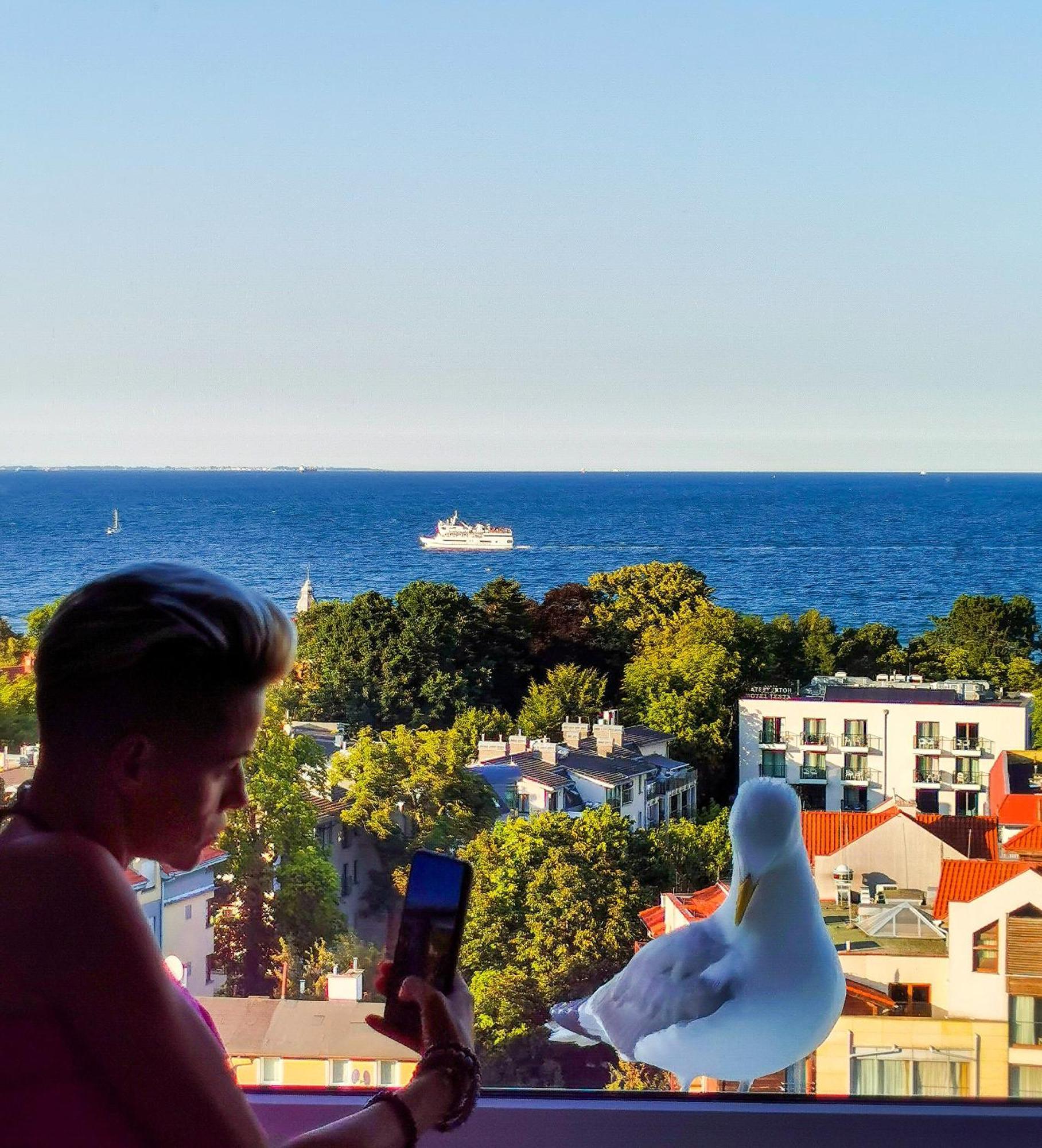 Pokoje Przy Plazy Z Widokiem Na Morze Sopot Exterior foto
