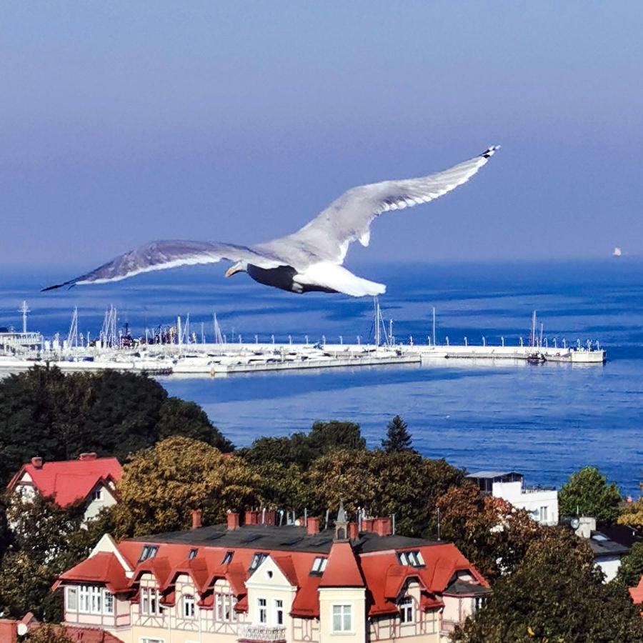 Pokoje Przy Plazy Z Widokiem Na Morze Sopot Exterior foto